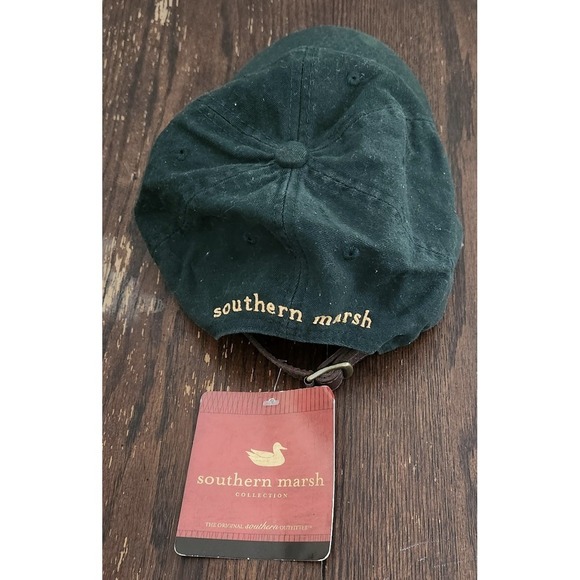 Southern Marsh Accessories - Southern Marsh Strapback Hat Duck Logo Green Adjustable Cap NWT Preppy Outdoors